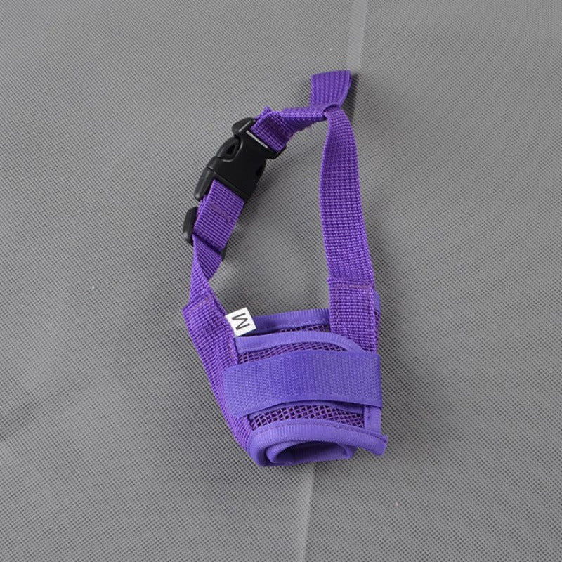 Pet Guard Snout Cover Adjustable for Biting Chewing Barking